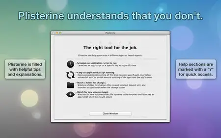 Plisterine v2.0 Mac OS X