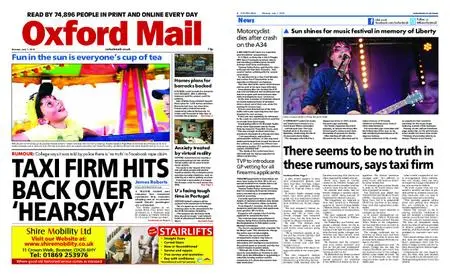 Oxford Mail – July 01, 2019