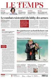 Le Temps - 24 avril 2018