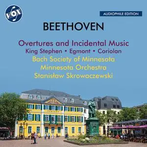Bach Society of Minnesota, Minnesota Orchestra - Beethoven: Overtures & Incidental Music (Remastered) (1980/2023) [24/192]