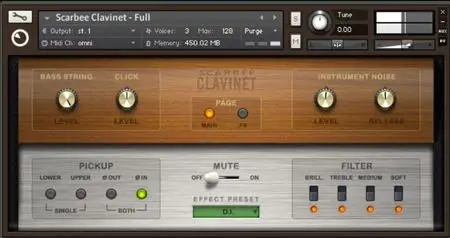 Native Instruments Scarbee Clavinet Pianet v1.3.1 KONTAKT