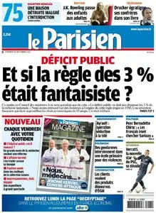 Le Parisien + Magazine du Vendredi 28 Septembre 2012