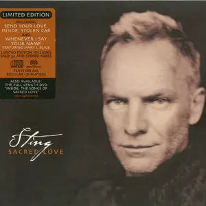 Sting - Sacred Love (2003) [Limited Edition] MCH PS3 ISO + Hi-Res FLAC