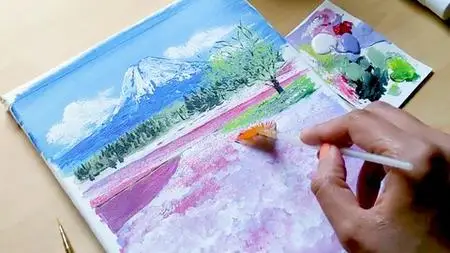 An Ultimate Acrylic Painting Course for Beginners