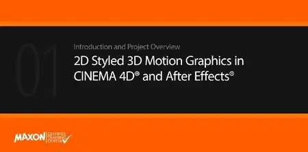 2D Styled 3D Motion Graphics in CINEMA 4D and After Effects
