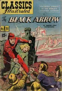 Classics Illustrated 031 The Black Arrow Robert Louis Stevenson