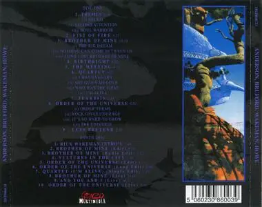 Anderson Bruford Wakeman Howe - Anderson Bruford Wakeman Howe (1989) {2011, Remastered Reissue With Bonus Disc}