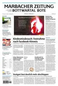 Marbacher Zeitung - 11. Oktober 2017