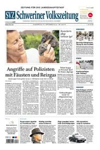 Schweriner Volkszeitung Zeitung für die Landeshauptstadt - 27. September 2018