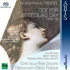 Diego Fasolis, I Barocchisti - Handel: Ode for St Cecilia's Day (2008)