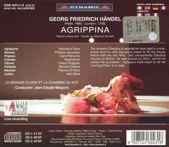 Véronique Gens, Jean-Claude Malgoire - Händel: Agrippina (2004)