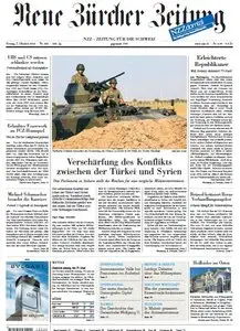 Neue Zürcher Zeitung am 05. Oktober 2012