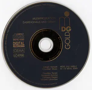 Adolph Henselt - Tanski, Schmid, Hagen, Lévesque - Piano Trio, Duo, Variations (2000, MDG "Gold" # 312 1022-2) [RE-UP]