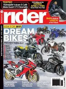 Rider Magazine - January 2017