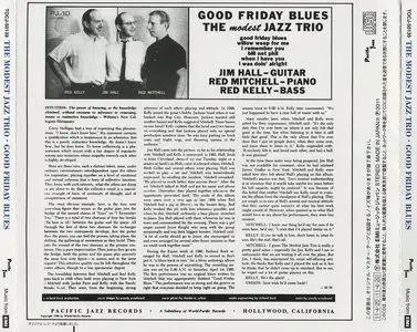 The Modest Jazz Trio - Good Friday Blues (1960) [Remastered 2011]