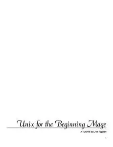 Unix for the Beginning Mage