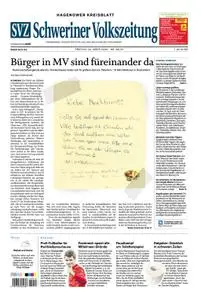 Schweriner Volkszeitung Hagenower Kreisblatt - 20. März 2020