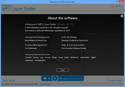 Ashampoo MP3 Cover Finder 1.0.7.1