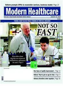 Modern Healthcare – August 30, 2010