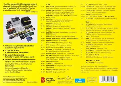 Leonard Bernstein - Complete recordings on Deutsche Grammophon & Decca [121CD Box Set] (2018) (Part 2)