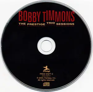 Bobby Timmons - The Prestige Trio Sessions (1964) {Prestige PRCD-24277-2 rel 2003}