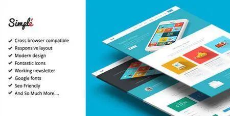 ThemeForest - Simple v2.4 - Responsive Landing Page Template (Update: 1 July 15) - 8931163