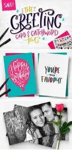 CreativeMarket - The Greeting Card & Catchword Kit