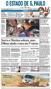 Jornal O Estado de SP em PDF, Sabado, 25 de Setembro de 2010