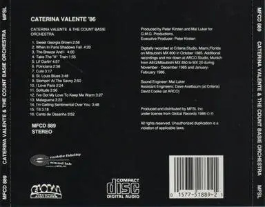 Caterina Valente - With The Count Basie Orchestra (1986) {MFSL}