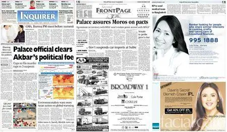 Philippine Daily Inquirer – November 19, 2007
