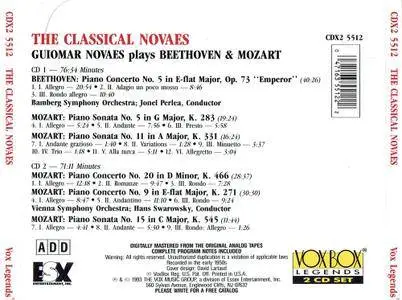 Guiomar Novaes - Beethoven: Piano Concerto No.5 / Mozart: Piano Concertos Nos. 9, 20, Piano Sonatas Nos. 5, 11, 15 (1993)