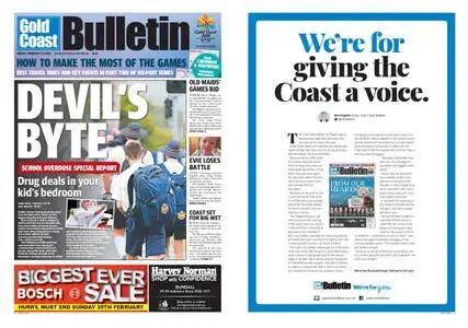 The Gold Coast Bulletin – February 23, 2018