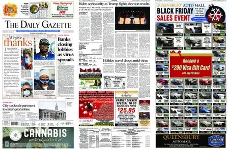 The Daily Gazette – November 26, 2020