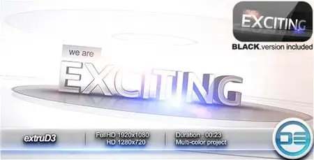extruD3 - Project for After Effects (VideoHive)