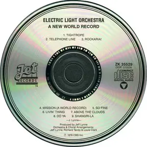 Electric Light Orchestra - A New World Record (1976)  [1987, 1st CD Pressing] (Repost)