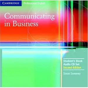 Communicating in Business: Student Audio CD Set (Cambridge Professional English)