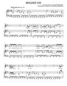 Holdin on - Rascal Flatts (Piano-Vocal-Guitar)