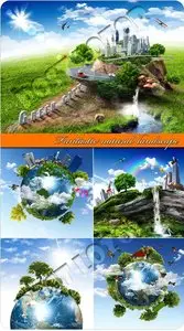 Fantastic natural landscape photo
