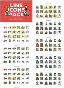 CreativeMarket - Line Icons Pack