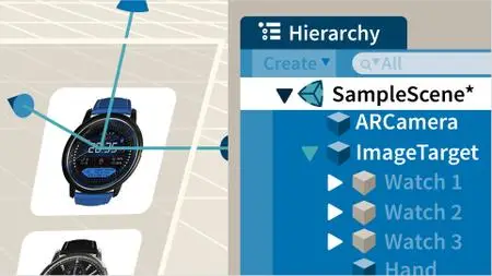 Unity and Vuforia: Trying on Watches in Augmented Reality