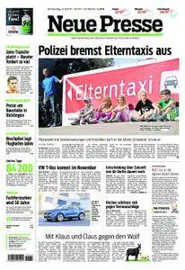 Neue Presse - 24. August 2017
