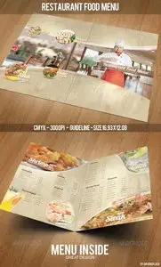 GraphicRiver Restaurant Food Menu Template