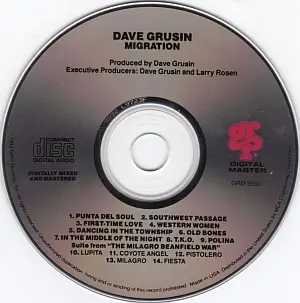 Dave Grusin - Migration (1989) {GRP}