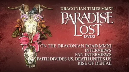 Paradise Lost - Draconian Times MMXI (2011) [Limited Deluxe Ed. 2DVD+CD]