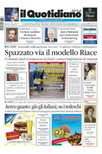 il Quotidiano del Sud Catanzaro, Lamezia e Crotone - 14 Ottobre 2018