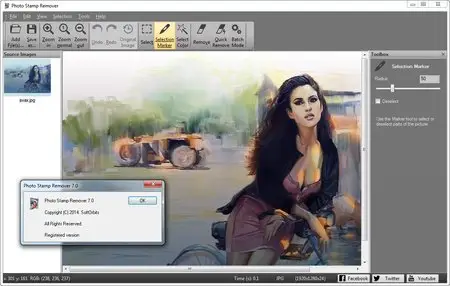 SoftOrbits Photo Stamp Remover 7.0 Portable
