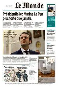 Le Monde du Vendredi 17 Février 2017