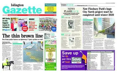 Islington Gazette – December 28, 2017