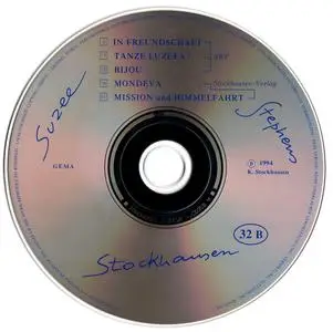 Karlheinz Stockhausen - Musik für Klarinette, Baßklarinette, Bassetthorn (1994) {3CD Set Stockhausen-Verlag No. 32}