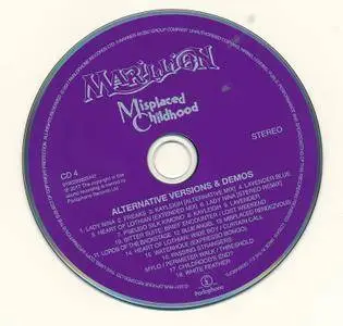 Marillion - Misplaced Childhood (1985) [2017, 4CD + Blu-ray Box set]
